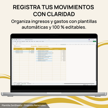 Plantilla de Finanzas Personales